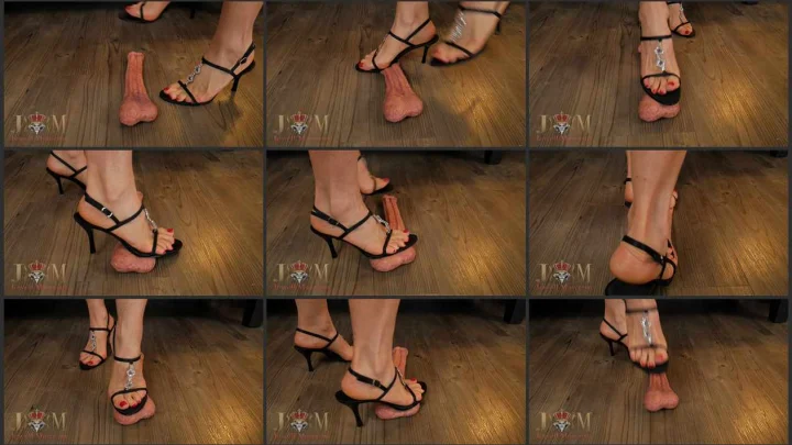 Screenshot 1 aus Ball Crusher with sharpened stiletto heels, Ms. Jewell Marceau part 4