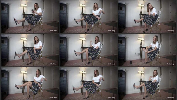 Screenshot 1 aus POV Fußfetisch - Flip-Flop-Sklave mit Stella
