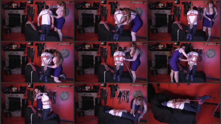 Screenshot 1 aus Ich übe, um meine Bondage-Fähigkeiten zu verbessern.