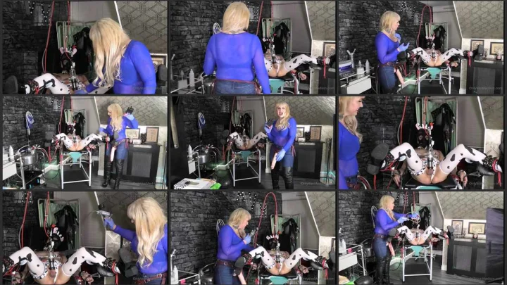 Screenshot 1 aus Milking T-girl Cow mit Serious-Kit Melkmaschine Teil 2