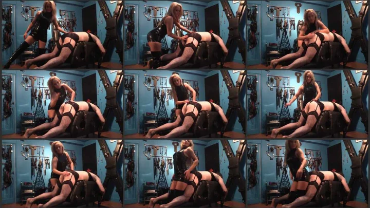 Screenshot 1 aus Händespanking mit Mistress Courtney