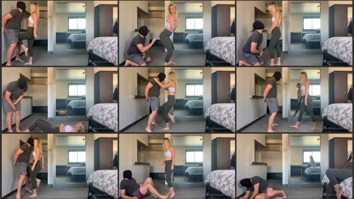Screenshot 1 aus Perversion bestraft mit brutalen Ballbustings