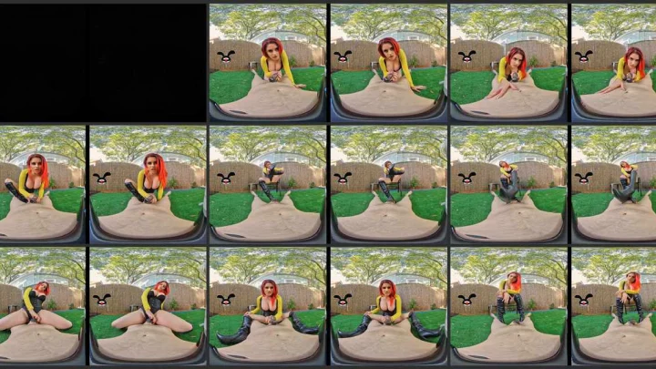 Screenshot 1 aus VR Edition Locked Cock Chronicles - 180 - 3D - Band 1 mit Raquel