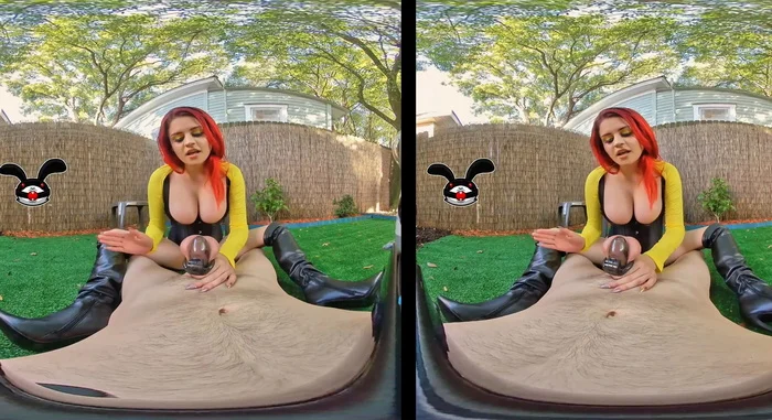 VR Edition Locked Cock Chronicles – 180 – 3D – Volume 1 with Raquel