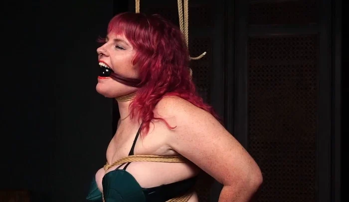 Kinky Barbary Tied Up Pin Up