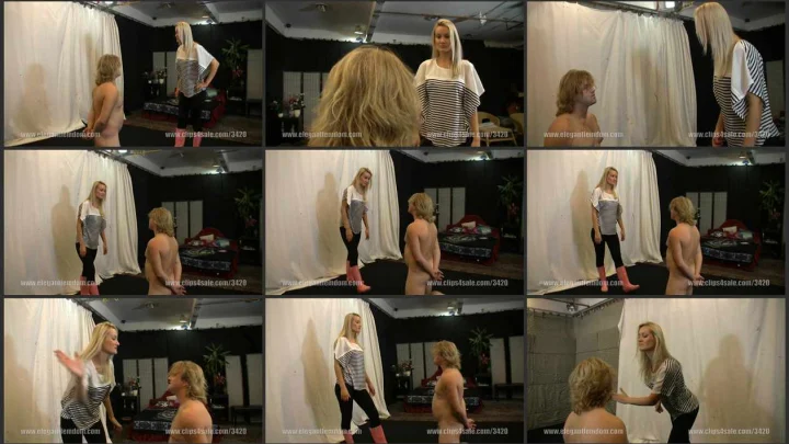 Screenshot 1 aus Grausames Femdom-Gesichtsspalten von Mistress Demona