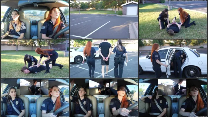 Screenshot 1 aus Beamte Jackie Jupiter und Mia Brooks nehmen Dieb Oliver fest Teil 1