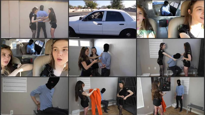 Screenshot 1 aus Perp #2 Von Officer Ziva und Mewchii in Gewahrsam genommen Teil 1